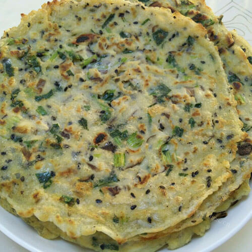 香蕉牛奶鸡蛋饼