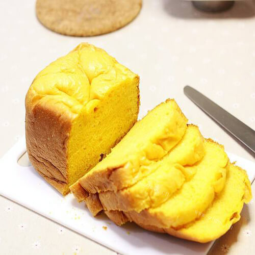 美味的南瓜面包机版面包