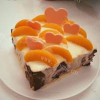 香飘的蜜桃慕斯蛋糕