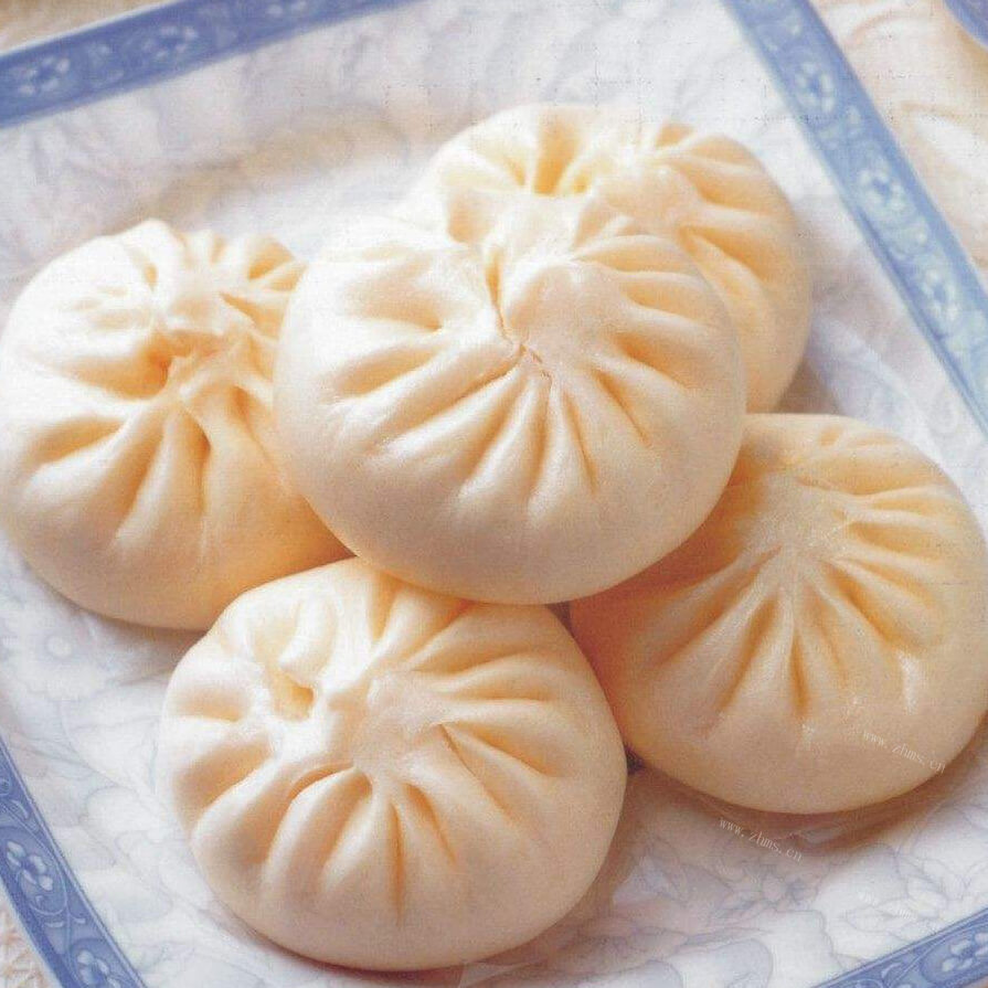 美味的紫苏肉包