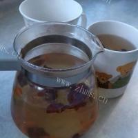 自制姜汁花茶 