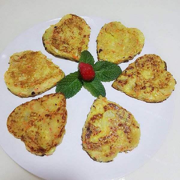 美味的土豆蛋饼
