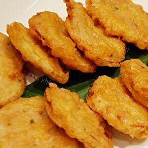 诱人的莲藕马蹄饼