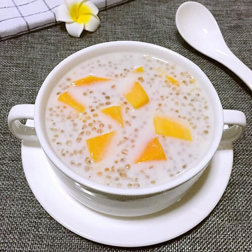 清爽的柠檬椰汁