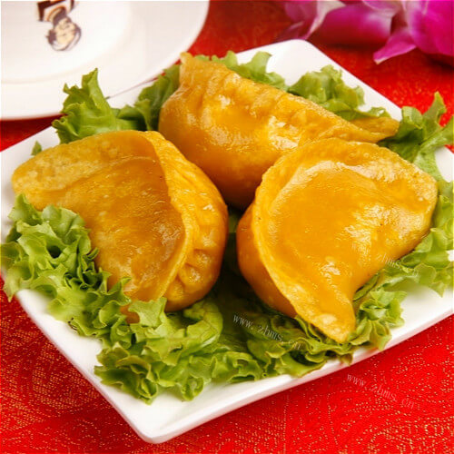 没有橙子的橙色饺子