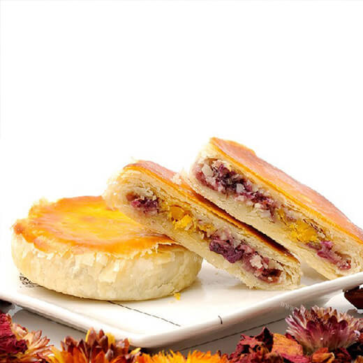 玫瑰花酥饼