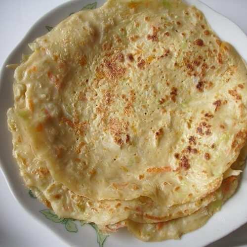 喷香的油煎软面饼