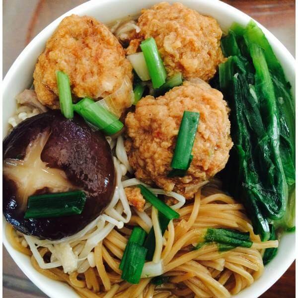 美味肉丸面