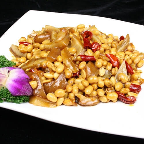 香辣豇豆粒炒霉豆子