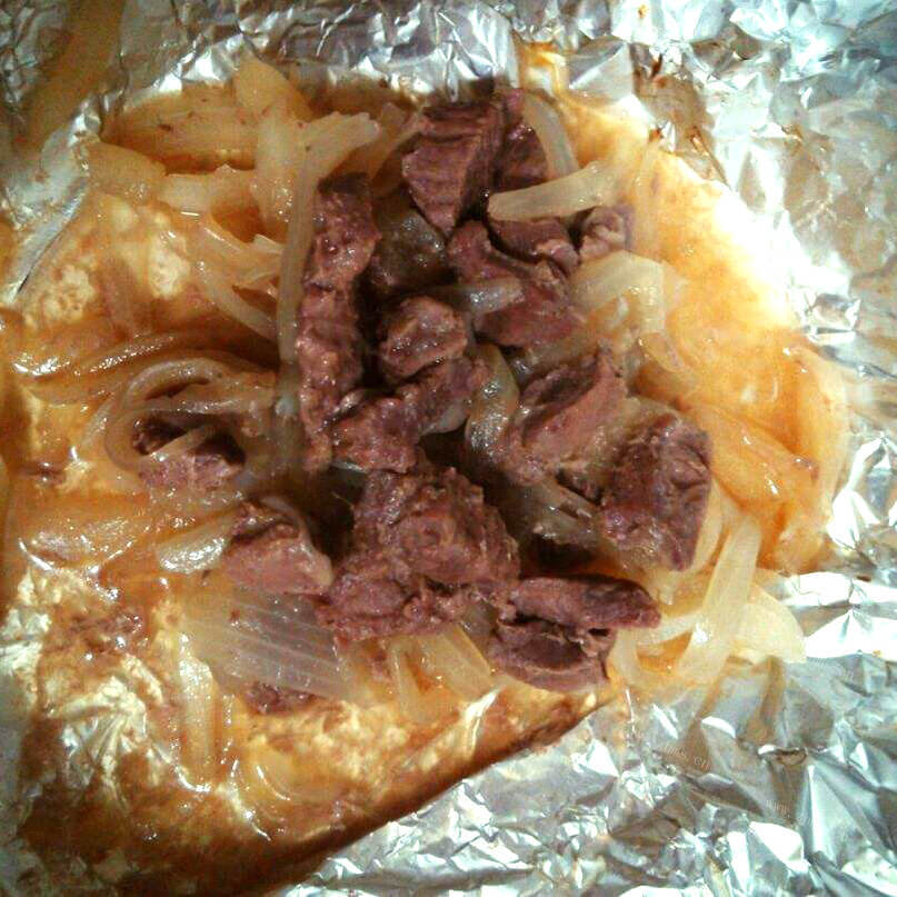 美味的锡纸羊肉
