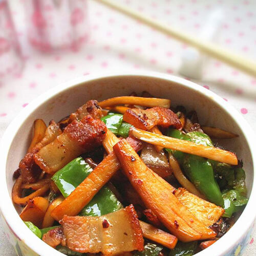 特色干煸五花肉 