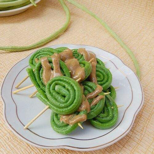 麻酱豆角棒棒糖 