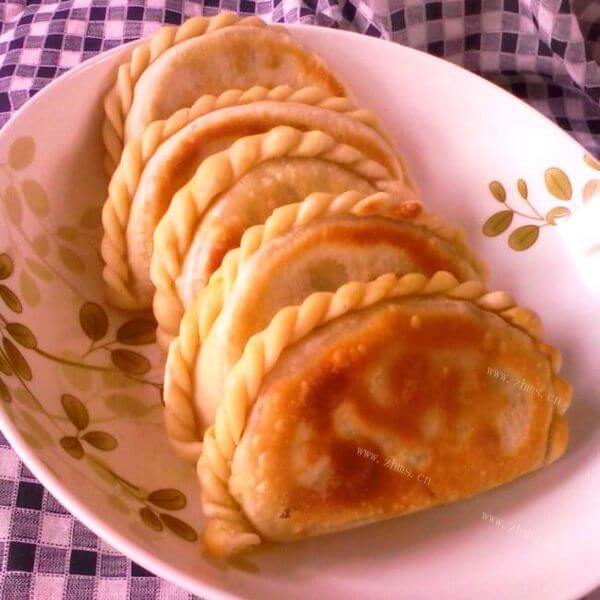 好吃的韭菜虾米煎饺