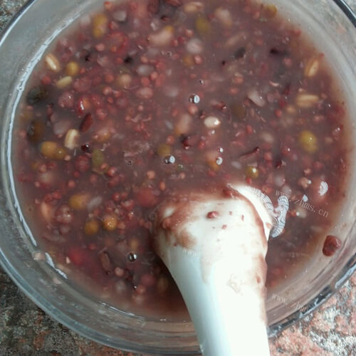 营养三色豆粥