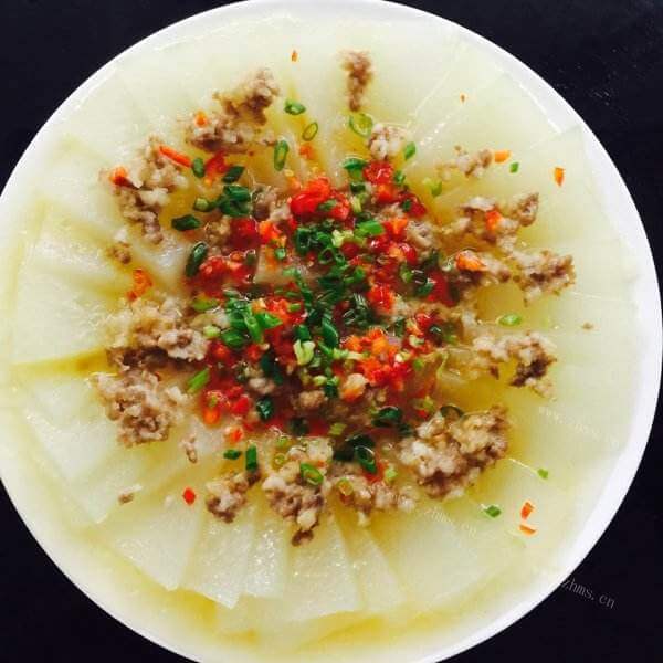 营养美味虾皮蒸冬瓜