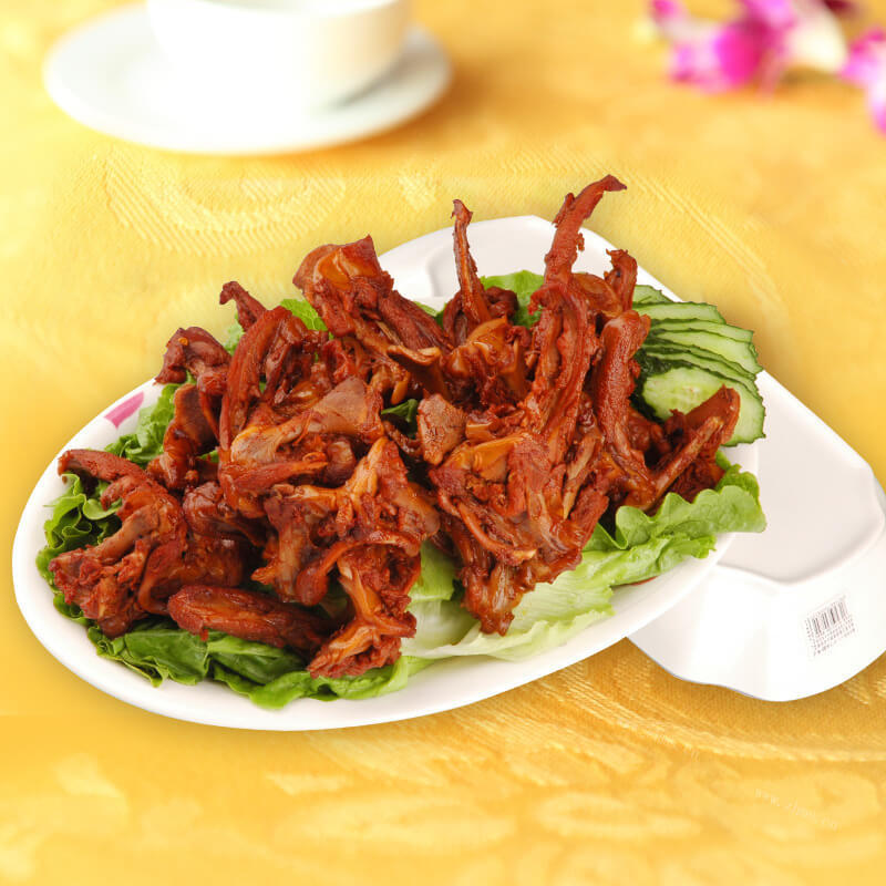 家常炒鸭架 