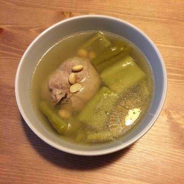 好吃的黄豆苦瓜