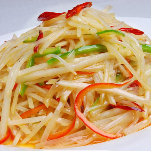 家常酸辣粉土豆丝