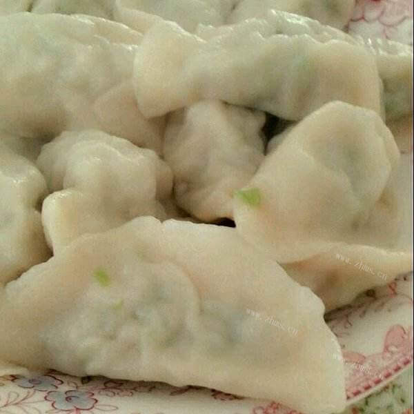 芹菜马蹄饺子