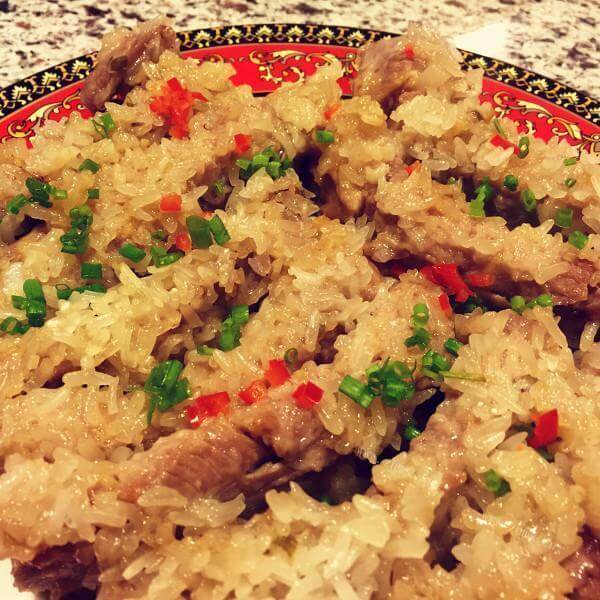 「儿童美食」糯米蒸排骨