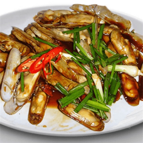 「儿童美食」葱香海蛏