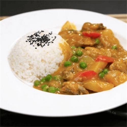 美味的快手咖喱饭