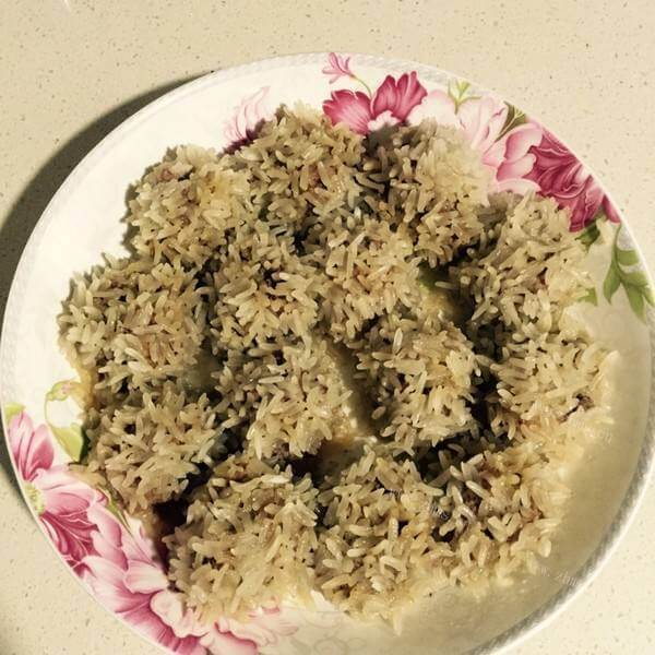 #回忆#糯米牛肉丸