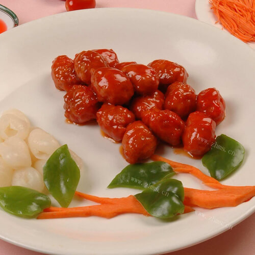 美味的福州荔枝肉