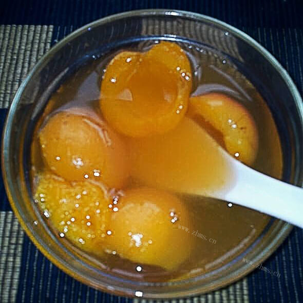 美味自制杏罐头