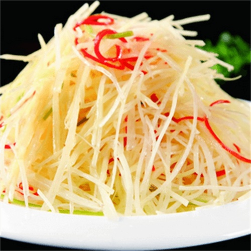 下饭红油酸辣土豆丝 
