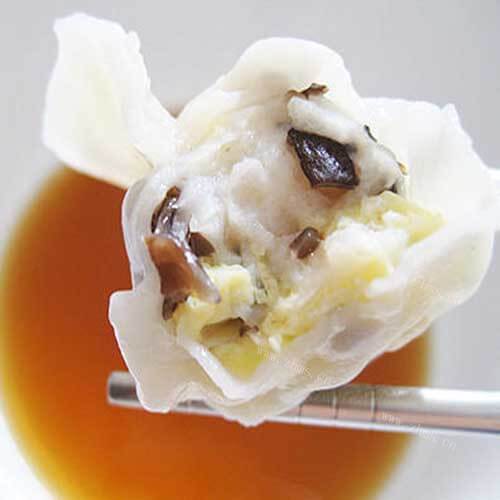 自制鲜香鱼肉馅水饺