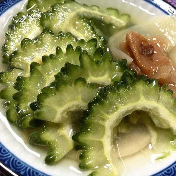 避暑的苦瓜水