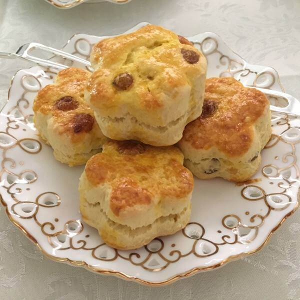 美味的「手工美食」葡萄干饼