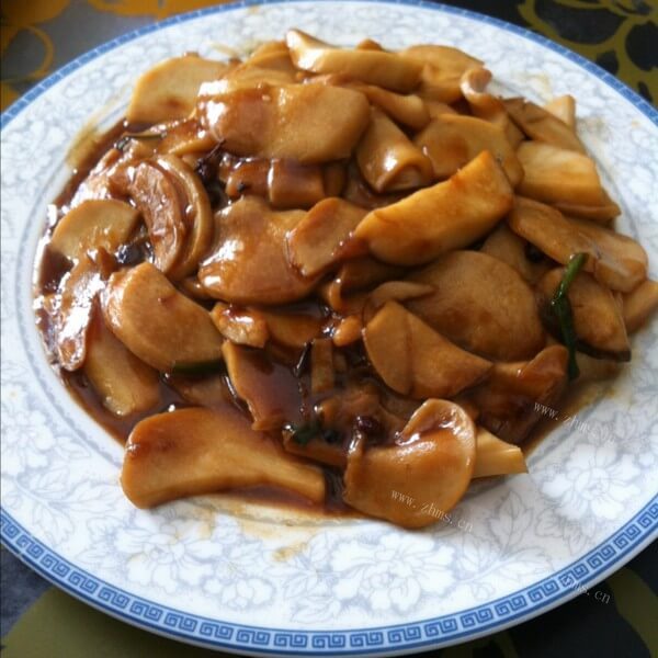  家常小拌鸡腿菇