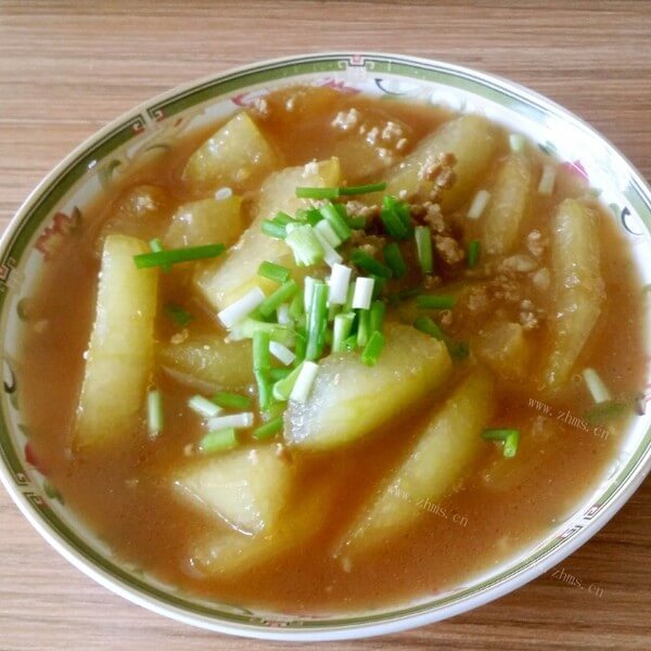 自制油皮冬瓜汤