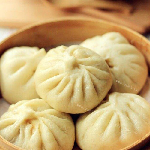 好吃的白菜粉丝肉包子
