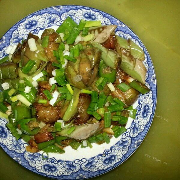 家常拌鱼香茄子