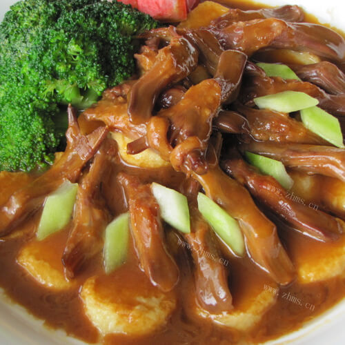美味清炒野鸭