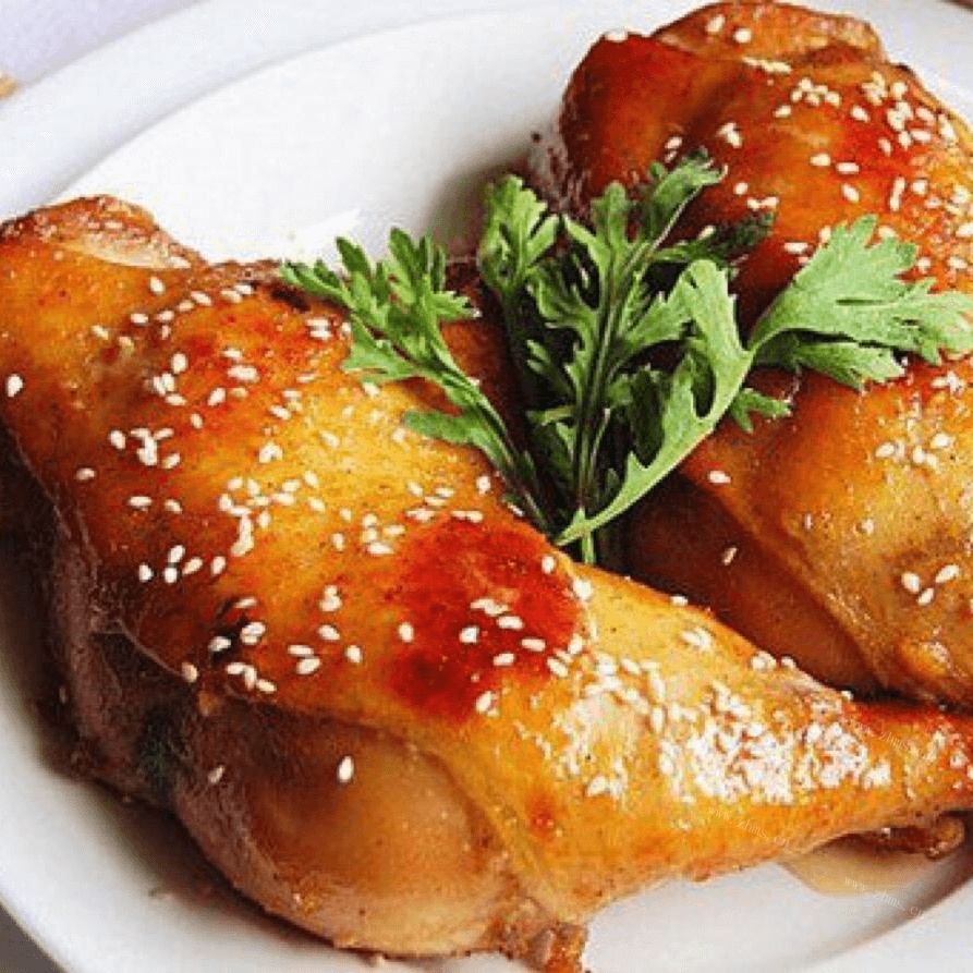 蜂蜜烤鸡腿