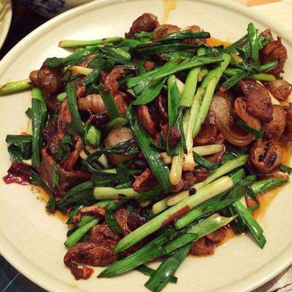 青椒豆豉盐煎肉