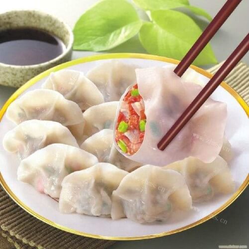 美味鱼太牛胡萝卜水饺
