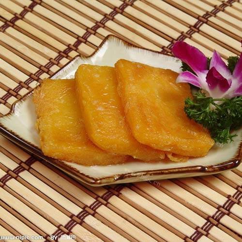 美味的煎年糕