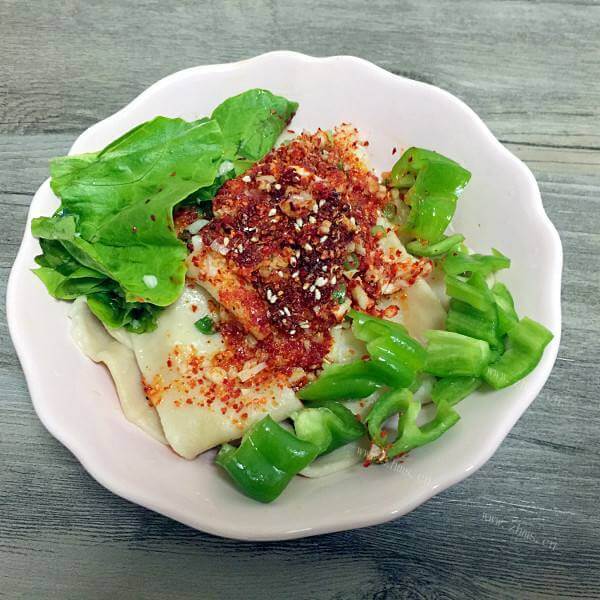 美味的油泼扯面
