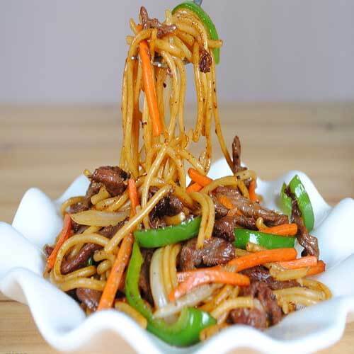 客家风味豆浆意粉