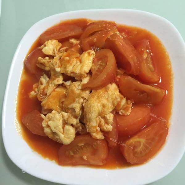 酸甜口柿子炒鸡蛋