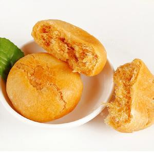 美味金丝椰黄馅月饼