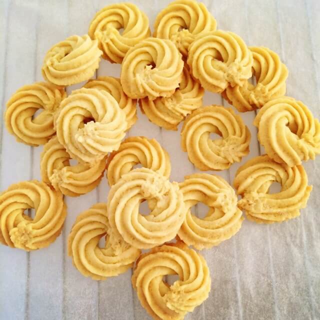 美味的维也纳曲奇饼干
