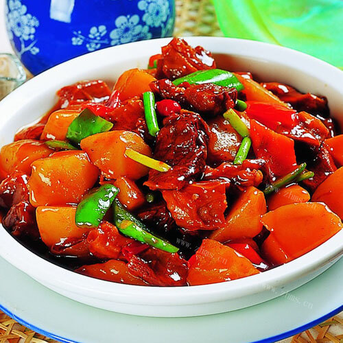 DIY菠萝牛肉～