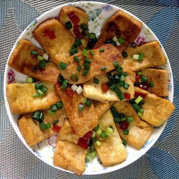 自制黄金豆腐