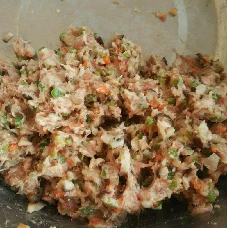 好吃的香菇肉馅